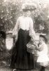 Mary Ann Moyle (WILLIAMS) MEINCKE, and child, probably Gertrude.